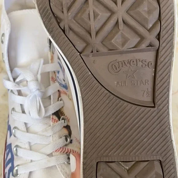 Rare Custom Converse Harbour Cats High Tops - Picture 11 of 12